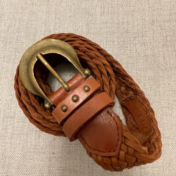 Free People We The Free NWOT Brix Belt in Cognac - Picture 2 of 9